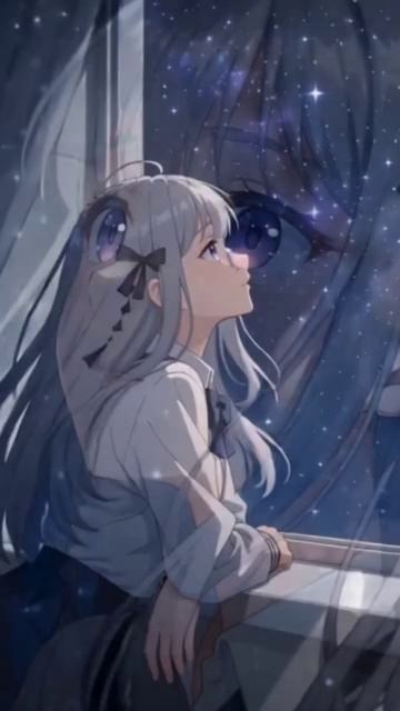 ✨🌌 ДЕВОЧКА-ТКАЧИХА СОЗВЕЗДИЙ: Нити света плетут узоры на ночном небе!