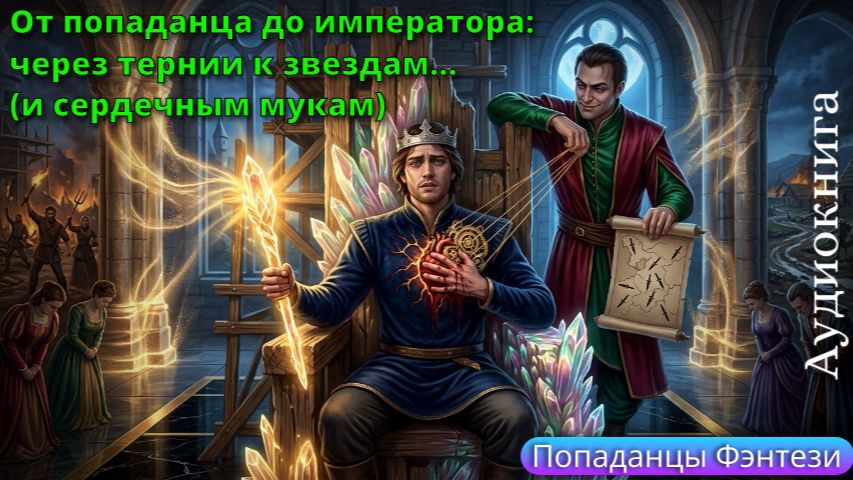 Аудиокнига Фэнтези "От попаданца до императора: через тернии к звездам (и сердечным мукам)" смотреть онлайн