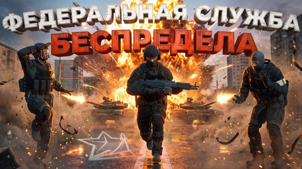 ФЕДЕРАЛЬНАЯ СЛУЖБА БЕСПРЕДЕЛА в ГТА 5 РП (RMRP) смотреть онлайн