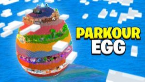 Проходим карту Parkour Egg