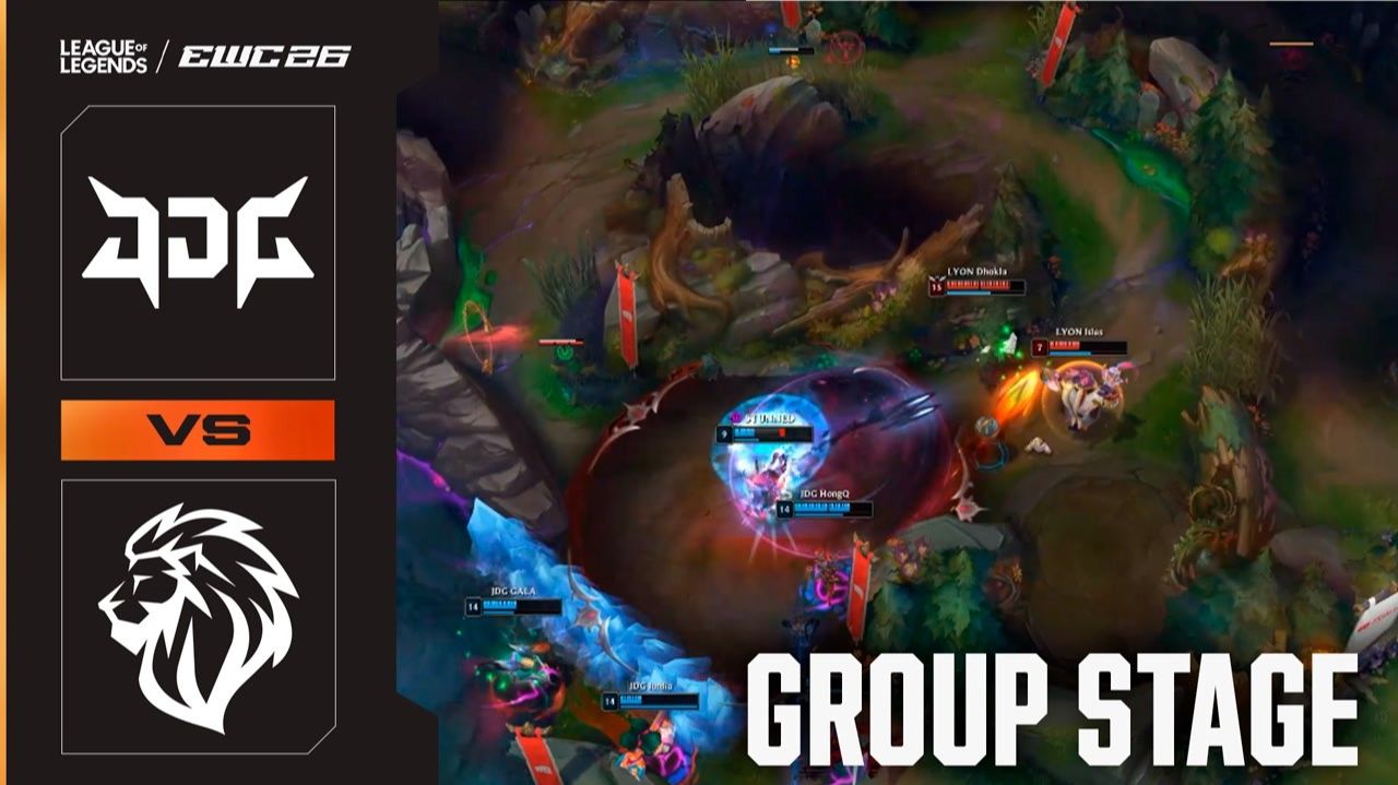 16.07.2026 | ХАЙЛАЙТЫ | LYON vs JD Gaming |  LOL | LOL at EWC 26 - Групповая Стадия