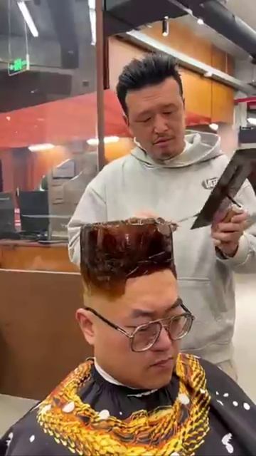 Стрижка! Мило.
