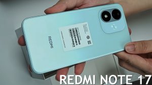 Redmi Note 17 первый обзор на русском
