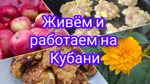 17-07-2026/ Шарлотка/ Котлетки-растрёпки/ Жизнь семьи после переезда/ Живём и работаем на Кубани/