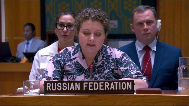 Chargé d’Affaires a.i. Anna Evstigneeva at a UNSC Briefing on the Activities of UNOWAS July 14, 2026 смотреть онлайн