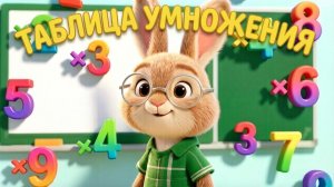 Вся ТАБЛИЦА УМНОЖЕНИЯ для детей! Выучить легко и быстро за один просмотр