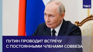 Путин проводит встречу с постоянными членами Совбеза
