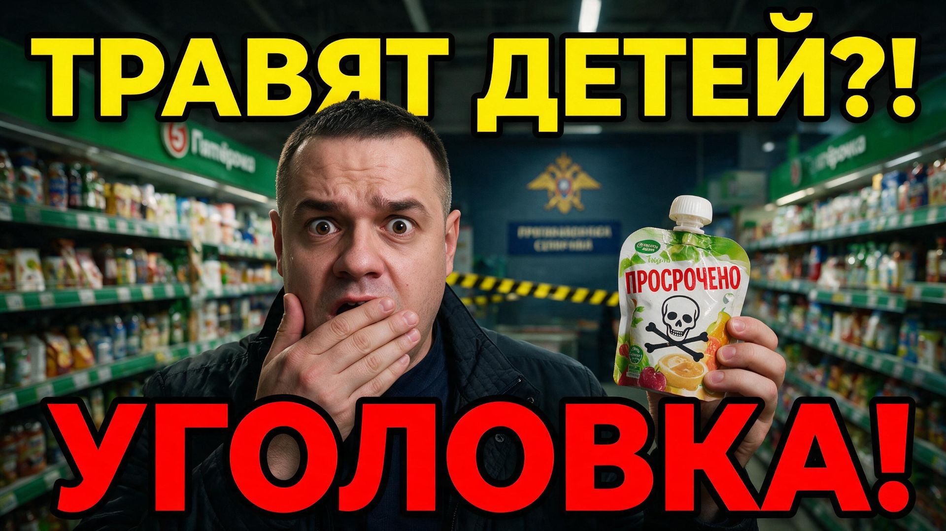 ПЯТЁРОЧКА В КАЗАНИ: ТУТ ТРАВЯТ ДЕТЕЙ?! Уголовка на полках! ШОК-ИНСПЕКЦИЯ смотреть онлайн