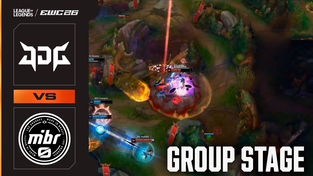 16.07.2026 | ХАЙЛАЙТЫ | JD Gaming vs MIBR.LOS |  LOL | LOL at EWC 26 - Групповая Стадия