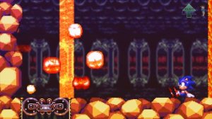 Sonic's Lava Reef Spin Platform Calamity_720p