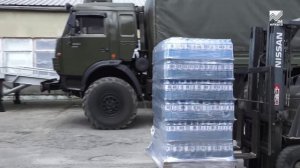 Груз питьевой воды из Карачаево-Черкесии для бойцов СВО