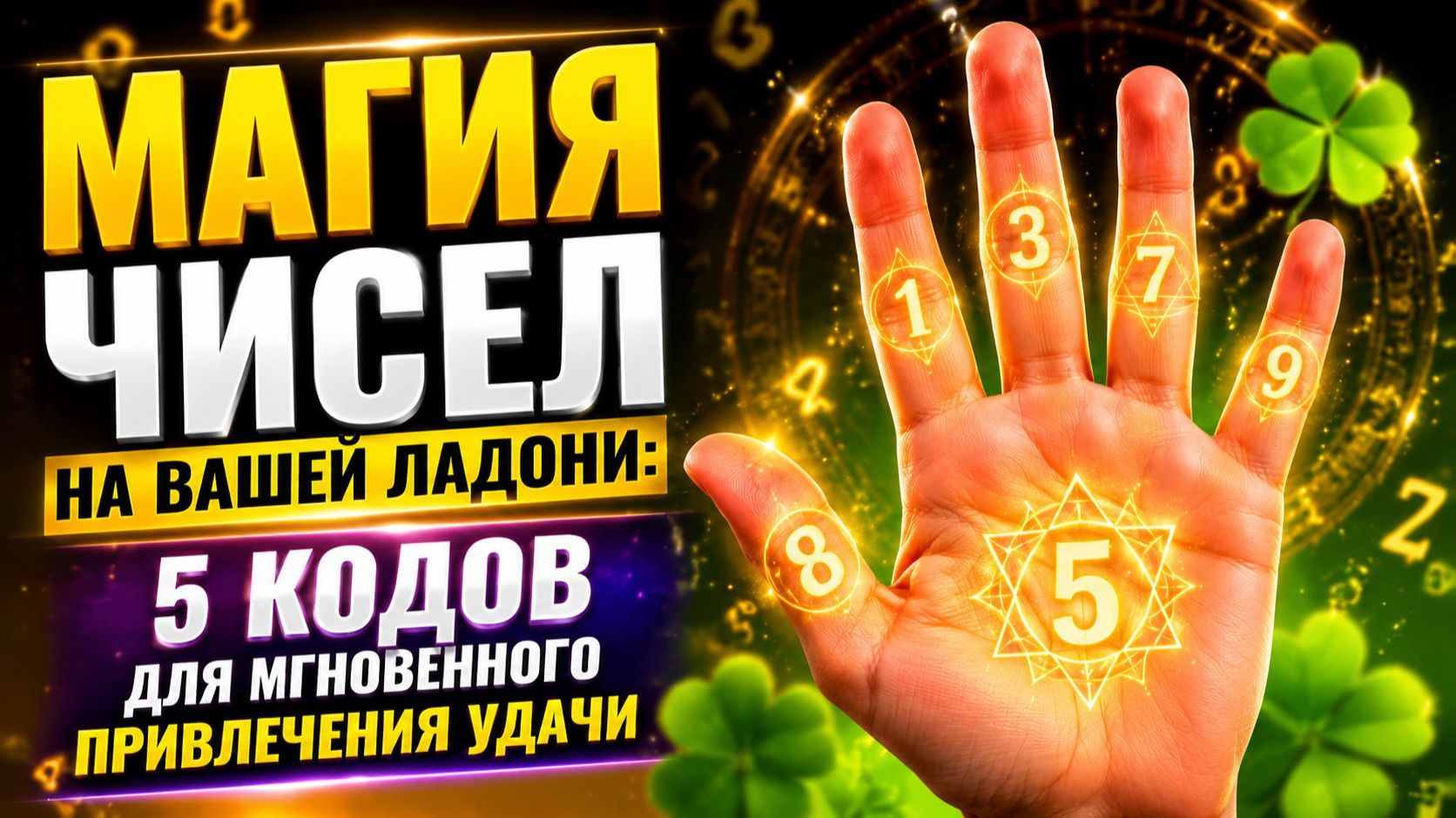 Магия чисел - Пять кодов для мгновенного привлечения удачи. смотреть онлайн