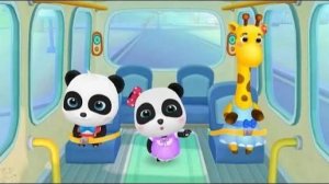 «Школьный Автобус Малышки Панды» Игры для детей.