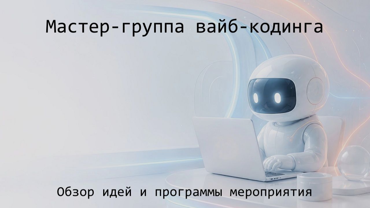 Мастер-группа вайб-кодинга - анонс мероприятия смотреть онлайн