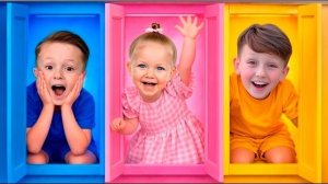 3 цвета и одна комната! Ева в мистическом цветном челлендже