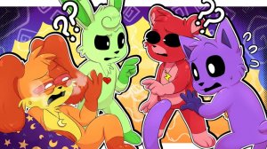 Смена улыбчивых животных: Пятая глава Poppy Playtime в комикс-озвучке