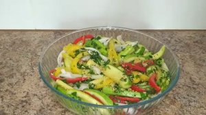 Закуска из кабачков.