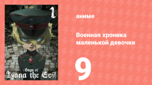 Военная хроника маленькой девочки 9 серия (аниме-сериал, 2017)