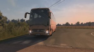 Euro Truck Simulator 2 Геймплей BUS 4K HDR10