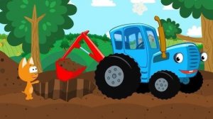 СИНИЙ ТРАКТОР 🚜🚜🚜 НОВЫЕ СЕРИИ 🚜🚜🚜