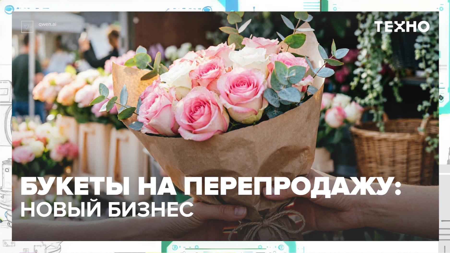 Букетшеринг: сколько приносит перепродажа цветов | Техно — Москва 24 смотреть онлайн