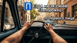 1986 ЗАЗ 968М - POV TEST DRIVE