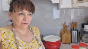 Заготовка молока впрок в автоклаве. Привет от племянницы. В гостях у моей свекрови.