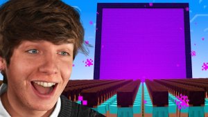 Найди портал, за которым спрятан приз в $10,000 Minecraft Karl