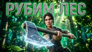 Очень красивая дубовая локация / A Game About Chopping Trees