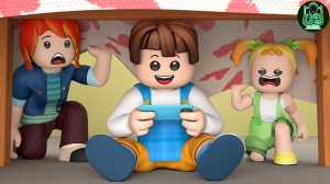 РОБЛОКС Брукхейвен. Послушный брат и золотая сестра | #Roblox