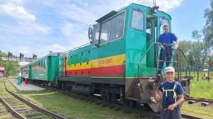Алапаевск - Синячиха по узкоколейке на ТУ7А 3367.
