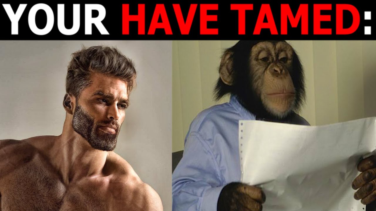 Gigachad Becoming Uncanny (Your Have Tamed)