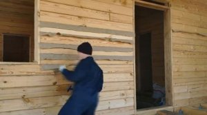 КОНОПАТКА СРУБА СВОИМИ РУКАМИ