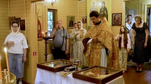 День памяти св. апп. Петра и Павла. Молебен в храме ап. ев. Иоанна Богослова в Нижегородском