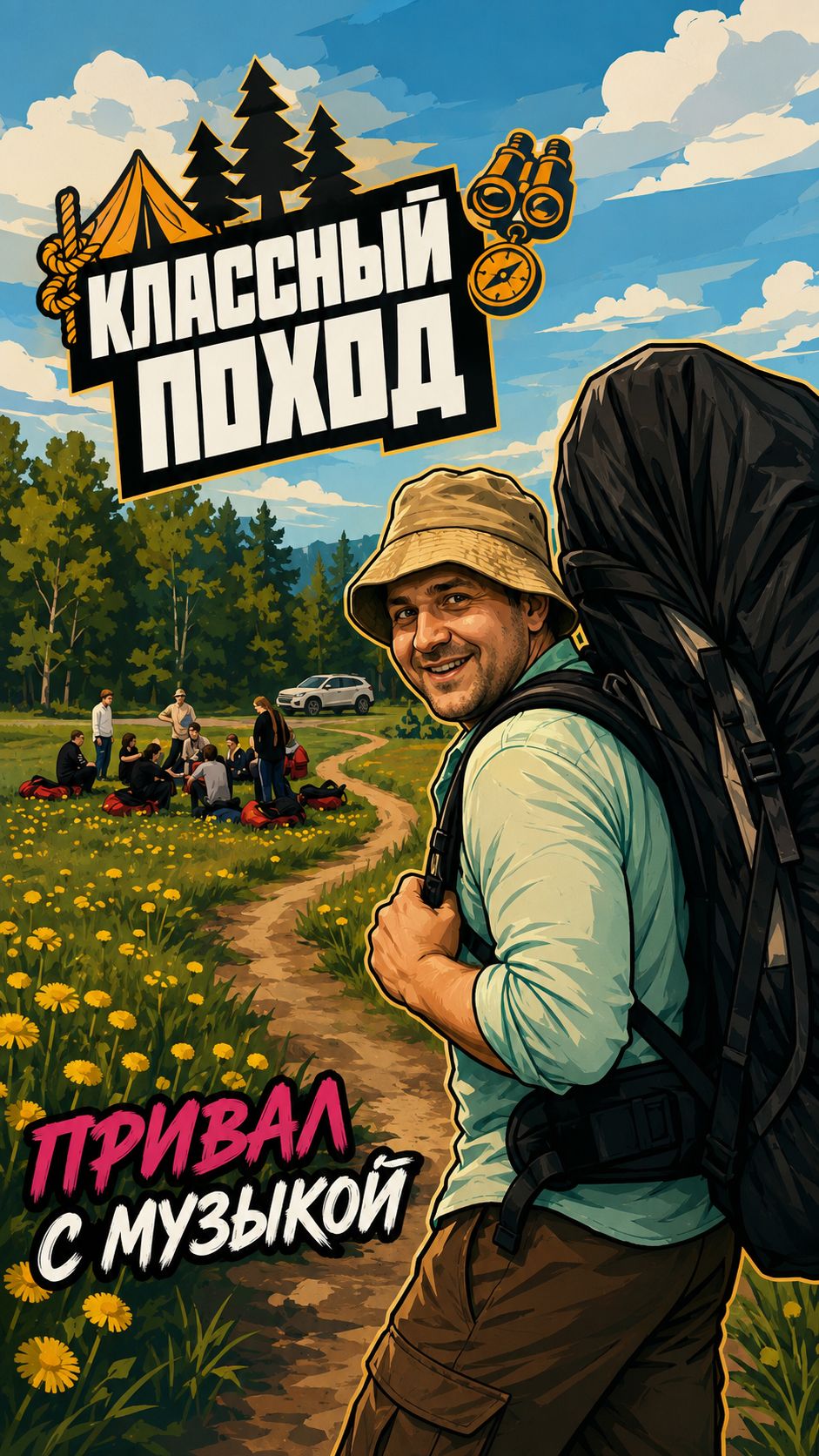 Привал с музыкой!