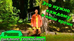 «Шаолиньский секрет спокойствия: дыхание для расслабления и здоровья (7 минут)»🛕От монаха Шаолинь.