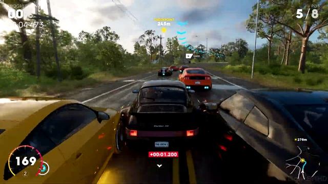 The Crew 2 [PC] Free Roam Gameplay [Porsche 911 Turbo] смотреть онлайн