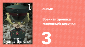 Военная хроника маленькой девочки 3 серия (аниме-сериал, 2017)