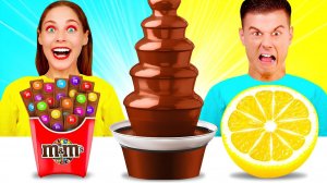 Шоколадный Фонтан Челлендж # Кухонные Лайфхаки и Хитрости от Fun Teen
