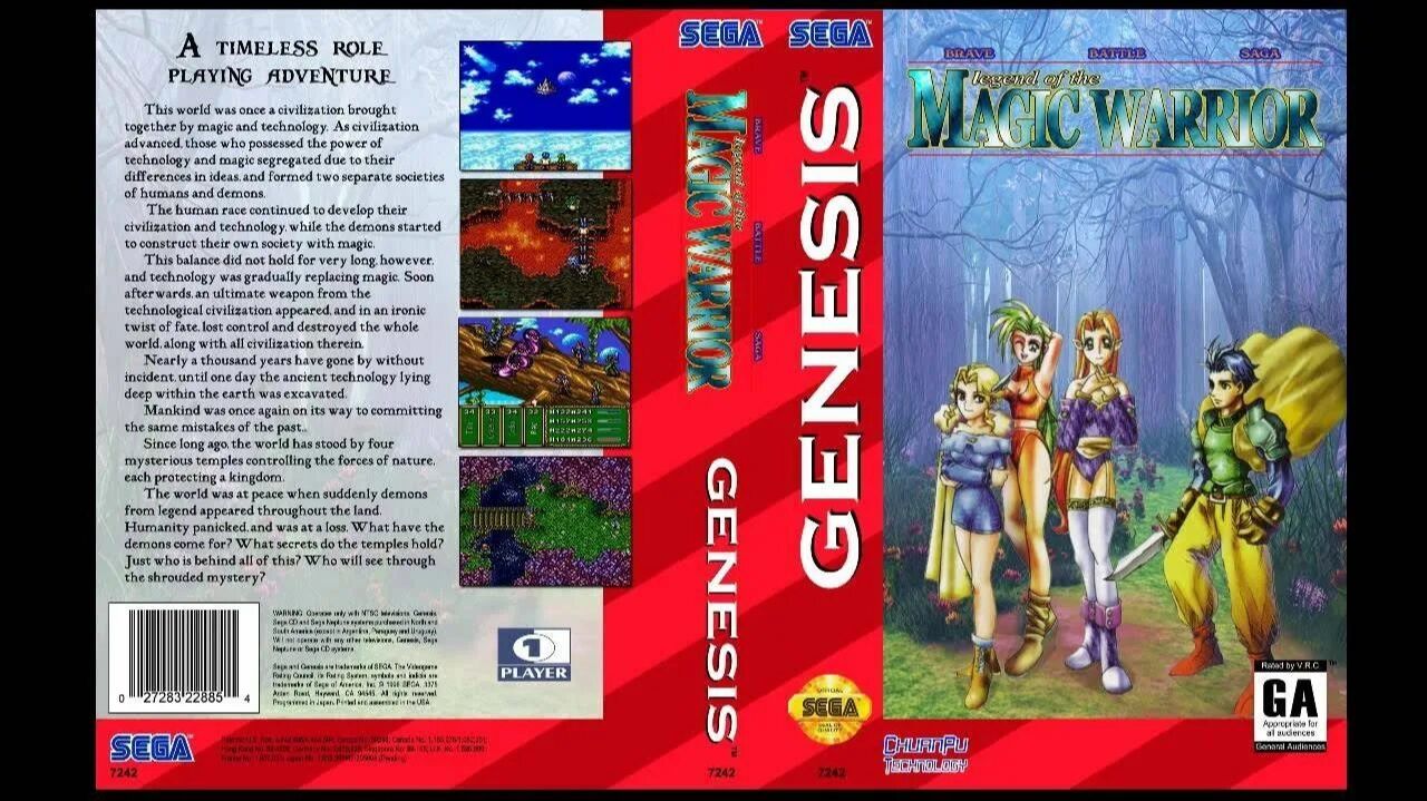 Barver Battle Saga Legend of the Magic Warrior Часть 7 (Genesis) смотреть онлайн
