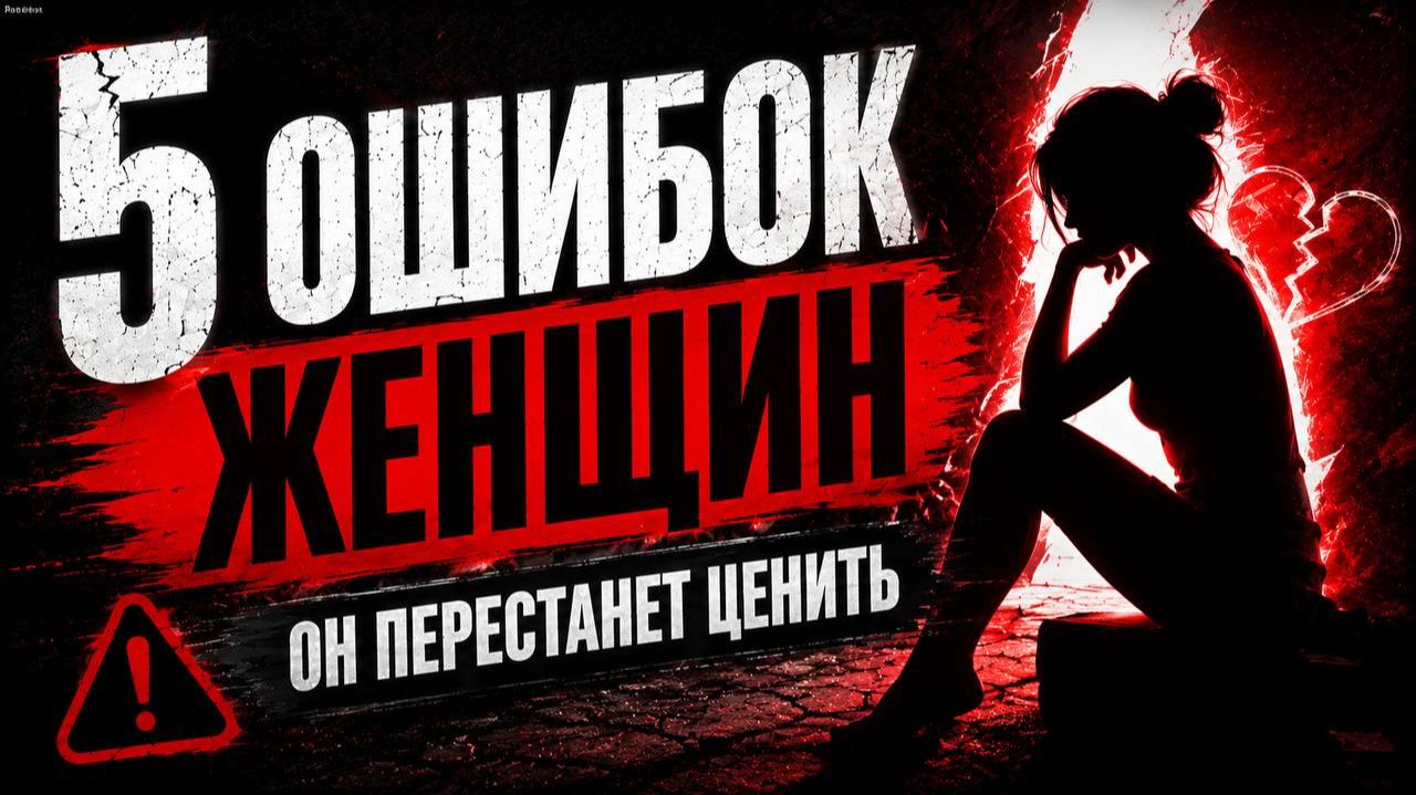 Что нельзя делать для мужчины? 5 ошибок женщин в отношениях