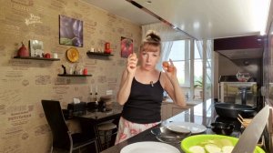 МЫ ДОМА Наконец ТО. ПОГОДА ПОДВЕЛА) Готовлю Вкусное Блюдо из КАБАЧКОВ.ВЛОГ.
