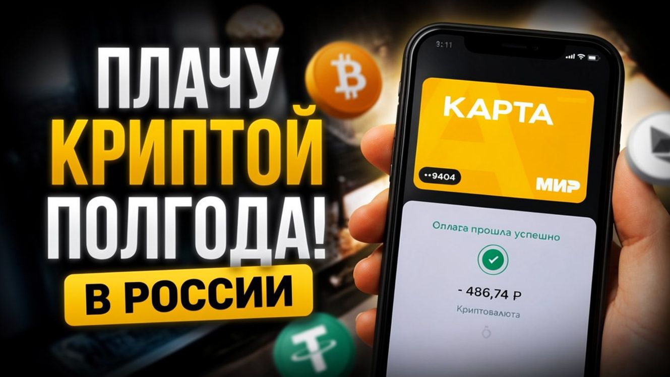 Оплата криптовалютой в России! Мой опыт использования! Altyn Wallet Честный отзыв спустя 6 месяцев! смотреть онлайн