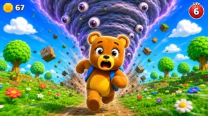 😳ТОРНАДО ТРИПОФОБИЯ В ИГРЕ СУПЕР МИШКА SUPER BEAR ADVENTURE ОБНОВЛЕНИЕ
