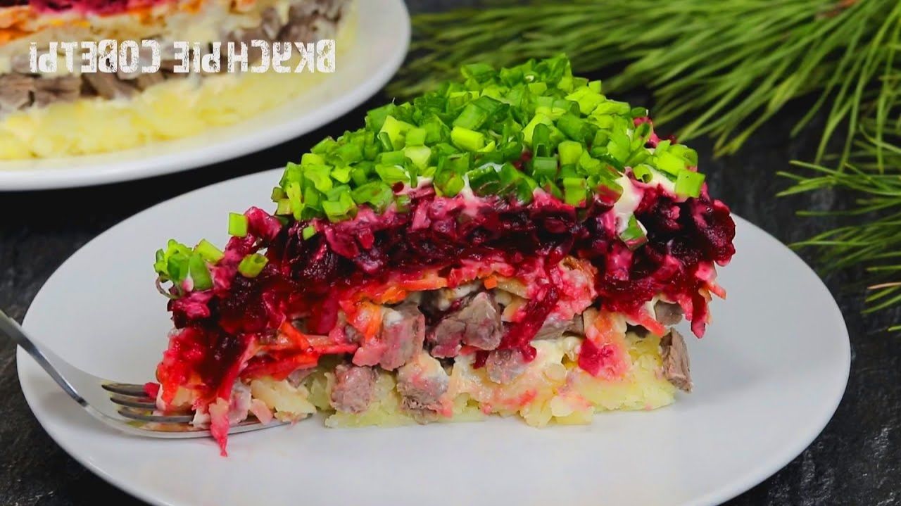 Что делает этот салат ТАКИМ ВКУСНЫМ что его любят все? Вкусные Советы смотреть онлайн