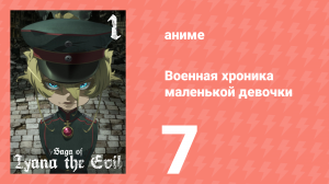 Военная хроника маленькой девочки 7 серия (аниме-сериал, 2017)