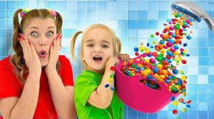 Волшебное приключение с конфетным душем и Алисой в Стране чудес