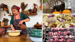 Деревенская жизнь  с уютной  кухней Азербайджанская Кухня Деревенская Кухня  Рецепты
