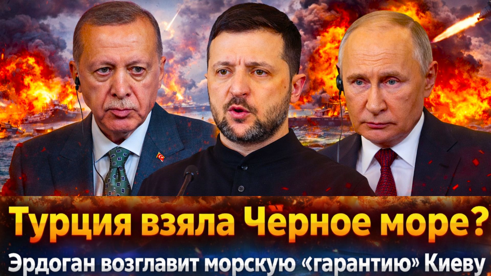 "'ЭРДОГАН пошёл ва-банк:Черноморский поворот//ТУРЦИЯ даст “гарантии” КИЕВУ? МОСКВА молчать не будет" смотреть онлайн