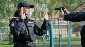 Первый отдел. Тренировка на реакцию Максима во время учебы в полиции